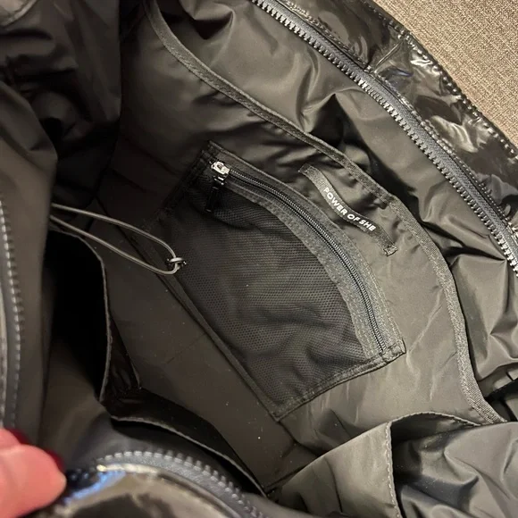 Athleta Shiny Puffer Tote Bag - Picture 8 of 10